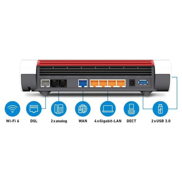 Avm Router 7590 Ax Wifi Søvfarvet