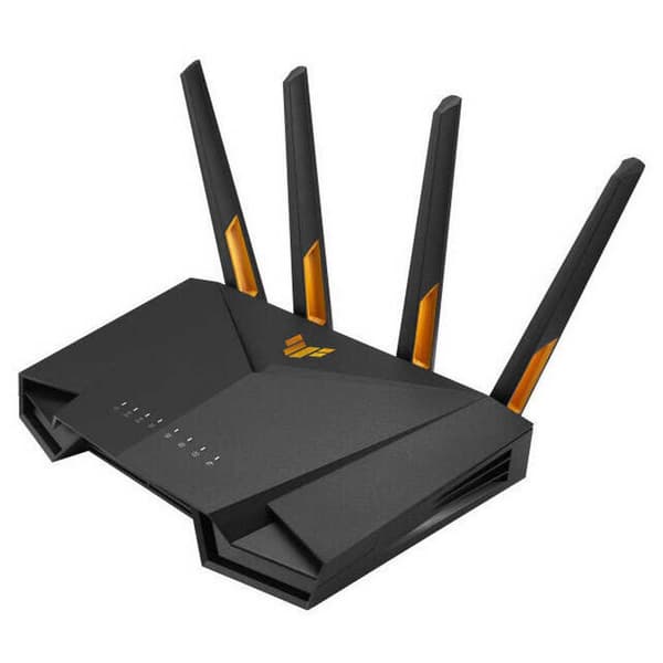 Asus Reititin Tuf Gaming Ax3000 V2 Musta musta, Oranssi