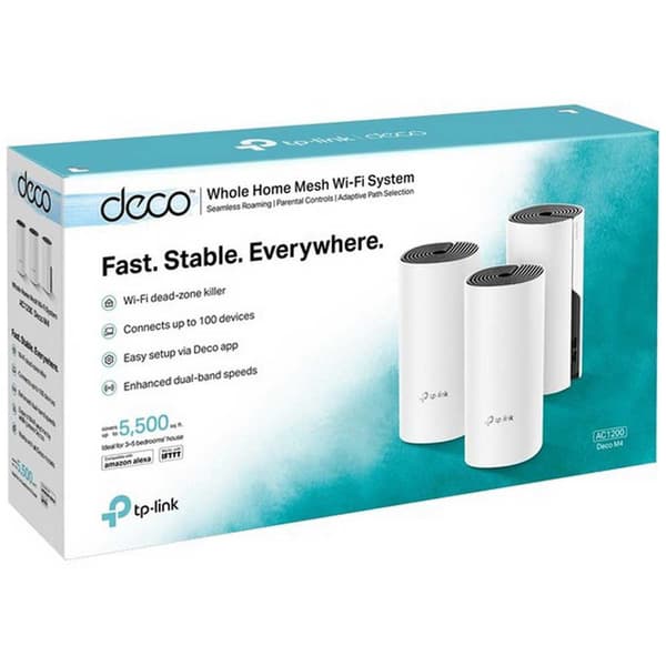 Tp-link Ac1200 Mesh Wifi System Wireless Valkoinen