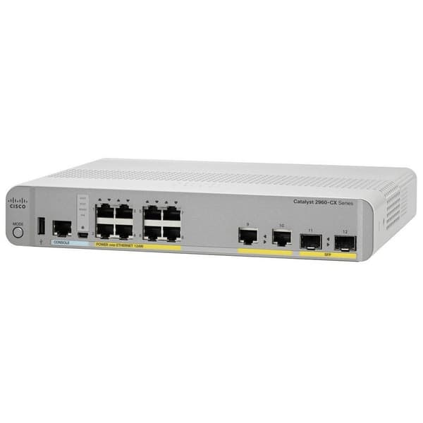 Cisco Catalyst 2960-cx 8 Hvid