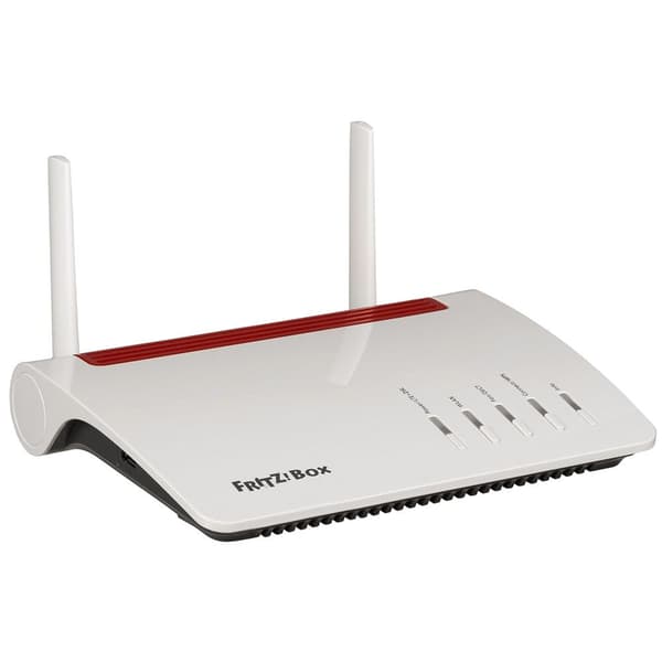Avm Fritz Box 6890 Lte Hvid Sort, Rød, Hvid