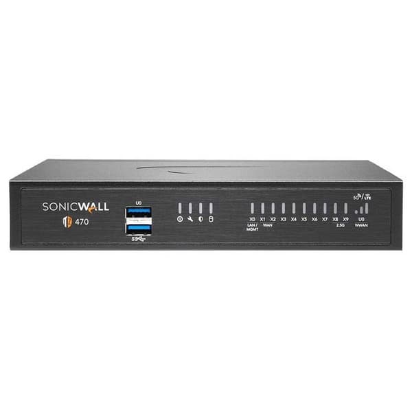 Sonicwall Palomuurireititin Tz470 Hopeinen