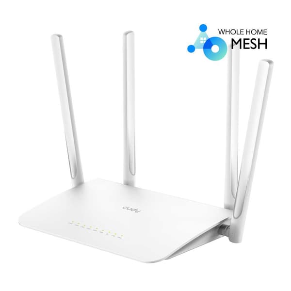 Cudy Trådlös Router Wr1300 Durchsichtig Vit