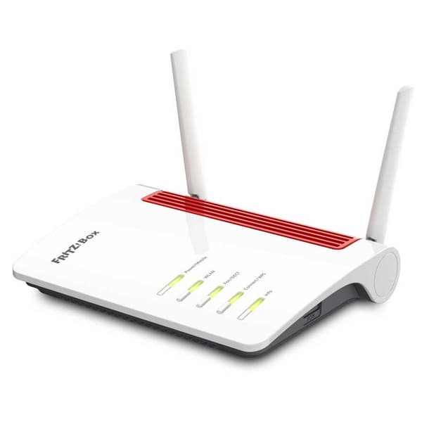 Fritz Trådløs Router !box 6850 Lte 3g/4g Hvid Hvid