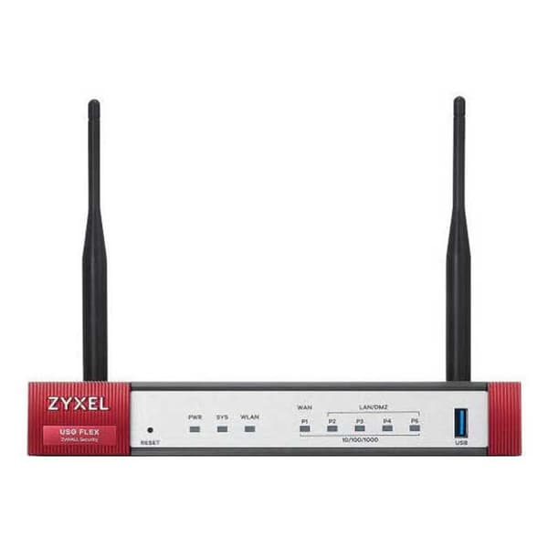 Zyxel Brandväggsrouter Usg Flex 50 Series Röd