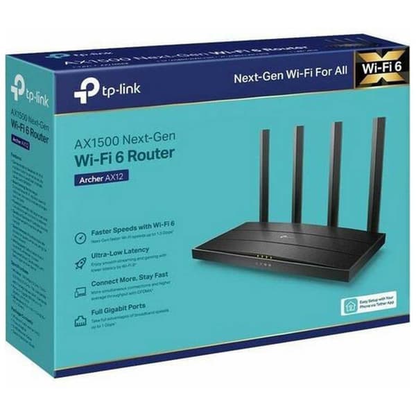 Tp-link Trådlös Router Archer Ax12