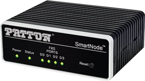 Patton SmartNode 200, 4FXS, 4VoIP Gateway (SN200/4JS4V/EUI)