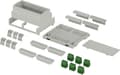 Miniatyrbild 4 av 4: Bopla CombiNorm-Control CNC 105.0 SET DIN-skenhus 107 x 90 x 65.30 ABS ljusgrå (RAL 7035) 1