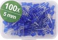 Miniatyrbillede 1 af 3: Quadrios LED-serie Blå 5 mm 30 mA 3,0 V