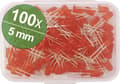 Miniatyrbillede 1 af 3: Quadrios LED-serie Rød 5 mm 20 mA 2,0 V