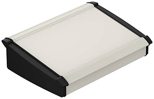 Bopla Alu-Topline ATPH-IP 2385-0300 sæt skrivebordshus 232,60 x 300 x 86,20 Aluminium, ABS Natural, Sort