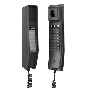 Grandstream GHP 611 SORT | VoIP | Hoteltelefoner Sort