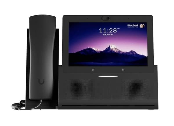 Ubiquiti UniFi Talk-telefon TouchMax Sort
