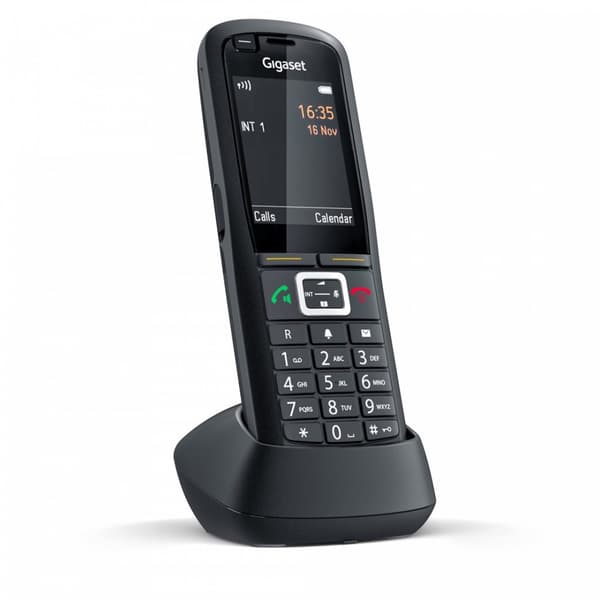Gigaset R700H PRO DECT-telefon Nummervisning Sort