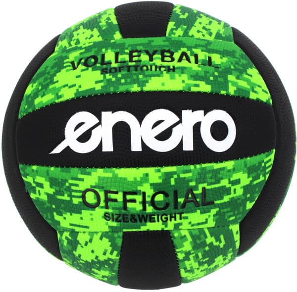 ENERO SOFTTOUCH volleyboll - grön, storlek 5