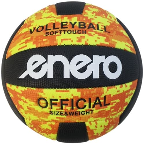 ENERO SOFTTOUCH volleyboll - gul, storlek 5