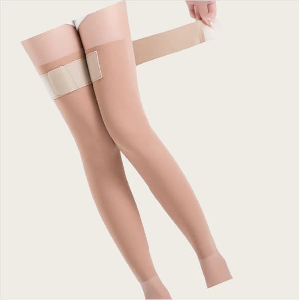 INF Viilentävät polvituki kesälle - hengittävät ja liukumattomat Beige M