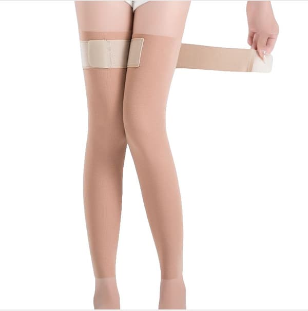 INF Viilentävät polvituki kesälle - hengittävät ja liukumattomat Beige XL