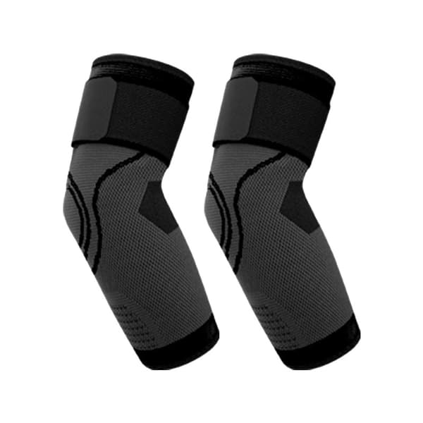 INF Sports Albue Støtte - Grå/Sort Par