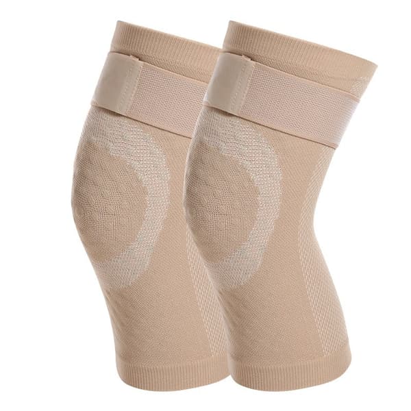 INF Sommer Tynde Knæbeskyttere - Åndbar og Komfortabel Støtte Beige XL