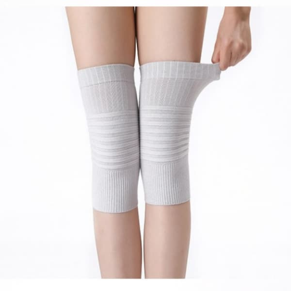 INF Letvægts Sømløse Knæbeskyttere til Sommer Aircondition Beige XL