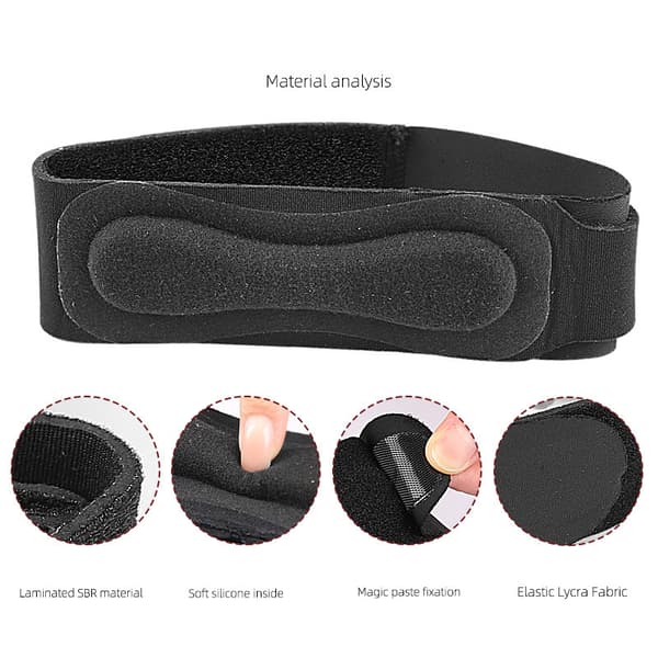 INF 112 Sport Silikone Patella Band - Pakke med 2