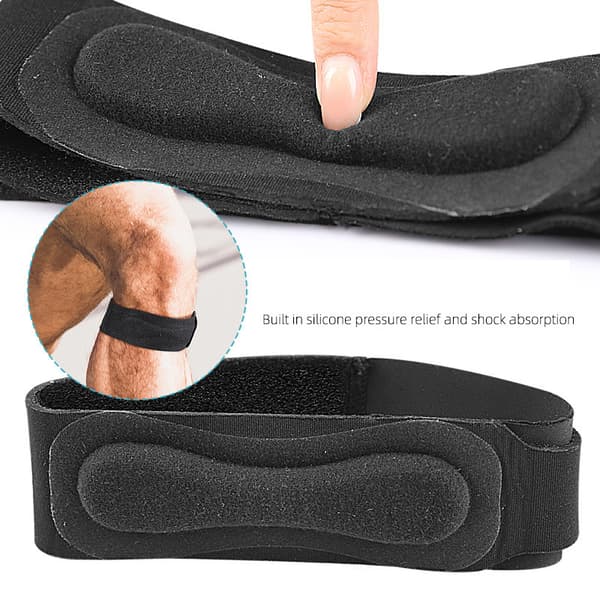 INF 112 Sport Silikone Patella Band - Pakke med 2
