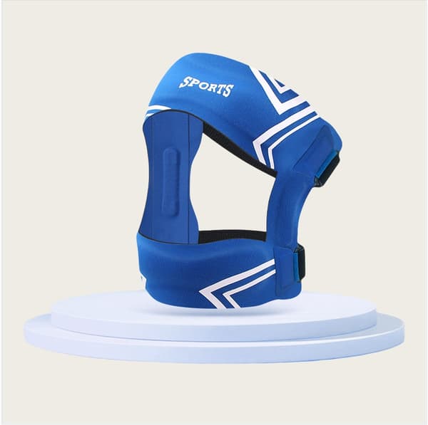 INF Uusi Anti-Twist Patella -polvituki urheiluun Sininen