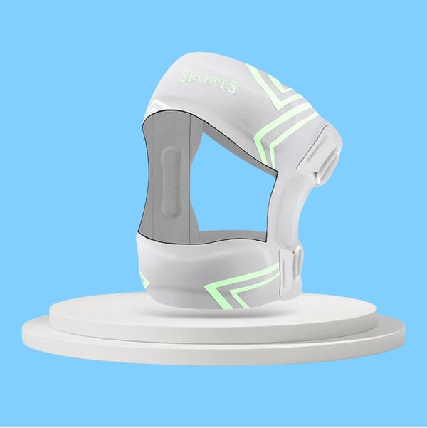 INF Uusi Anti-Twist Patella -polvituki urheiluun Harmaa