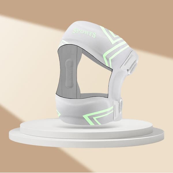 INF Uusi Anti-Twist Patella -polvituki urheiluun Harmaa