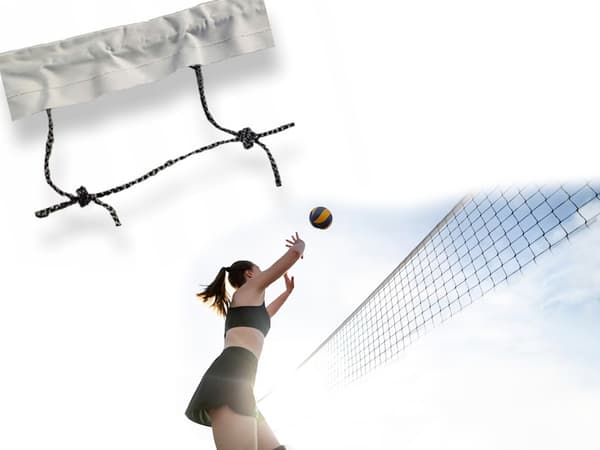 Volleybollnät - 9,5x1 m