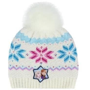 FROZEN 2 mössa med Pompom White Child Girl