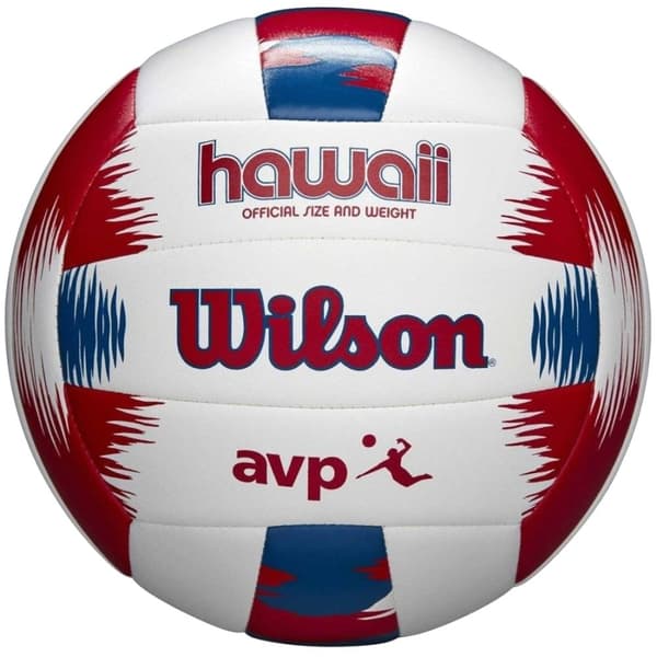 Wilson Hawaii AVP Ball WTH80219KIT, Volleyball, Unisex, hvid, Størrelse: 5