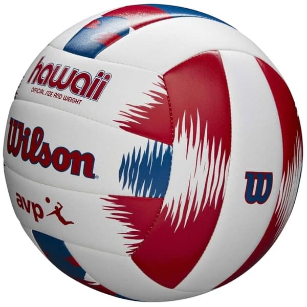 Wilson Hawaii AVP Ball WTH80219KIT, Volleyball, Unisex, hvid, Størrelse: 5