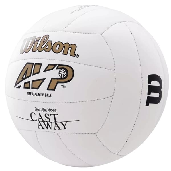 Wilson Cast Away Mini Mr Wilson Volleyball WTH4115XDEF, Volleyboll, Unisex, vit, Storlek: 1