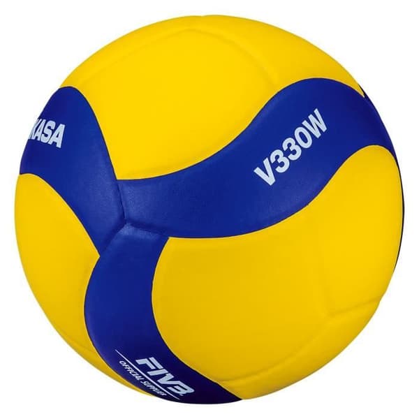 Mikasa V330W tävlingsboll - blå/gul - Storlek 5