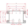 Miniatyrbild 4 av 4: Gerth PTA544802 Kretskortstransformator 1 x 230 V 2 x 24 V/AC 16 VA 333 mA