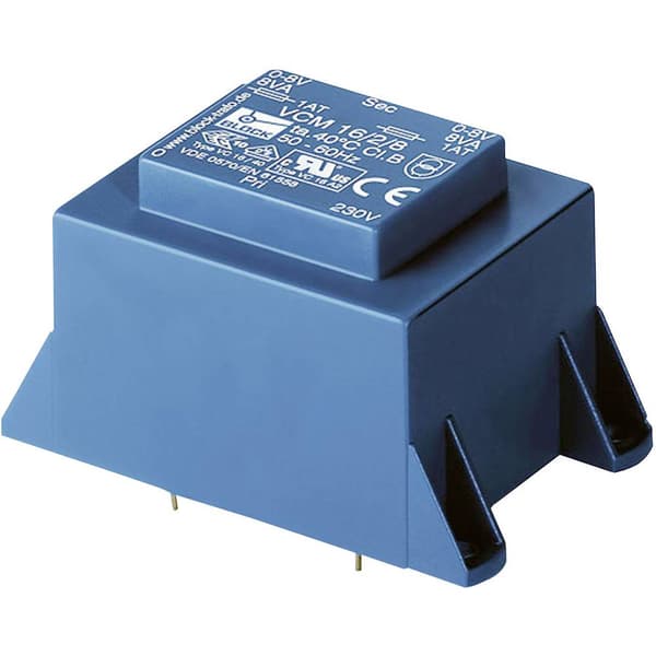 Block VCM 25/2/12 Kretskortstransformator 1 x 230 V 2 x 12 V/AC 25 VA 1.04 A