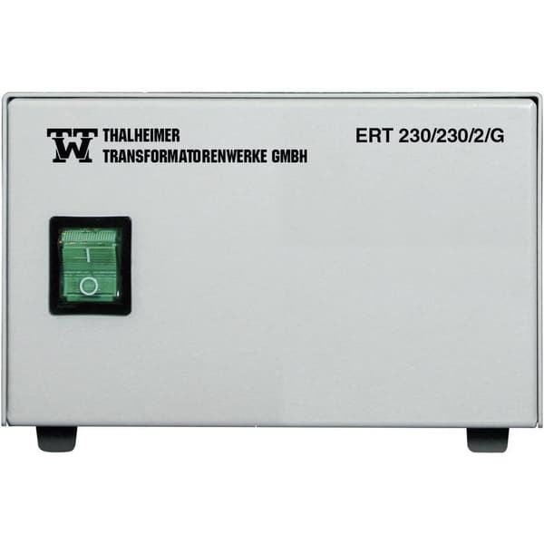 Thalheimer ERT 230/230/1G Isolertransformator, fast spänning 230 VA Antal utgångar: 4 x 230 V/AC