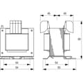 Miniatyrbild 3 av 3: ISOLATING TRANSFORMER STEU 63/