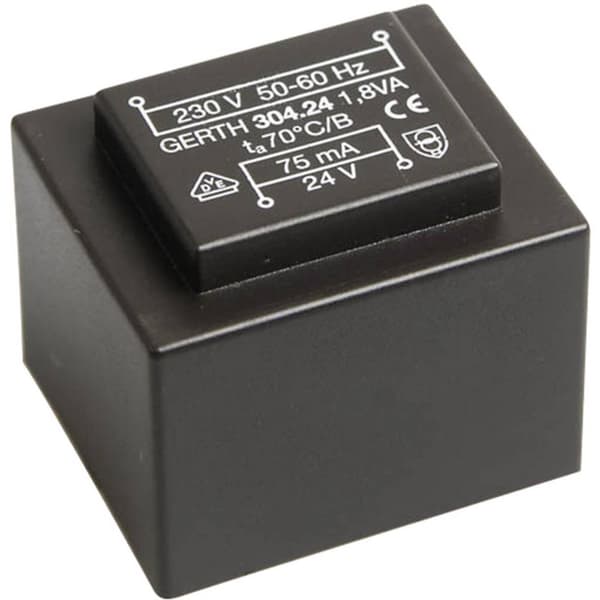Gerth PT301201 Kretskortstransformator 1 x 230 V 1 x 12 V/AC 1.80 VA 150 mA