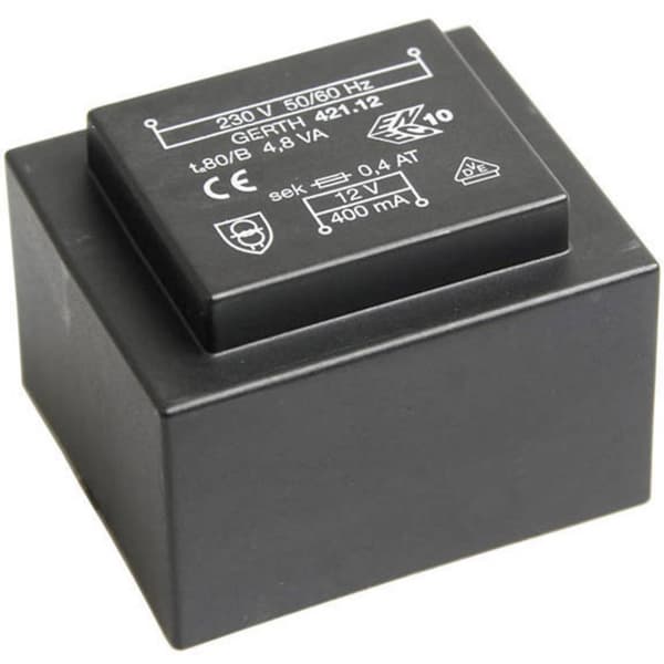 Gerth PT421501 Kretskortstransformator 1 x 230 V 1 x 15 V/AC 4.80 VA 320 mA