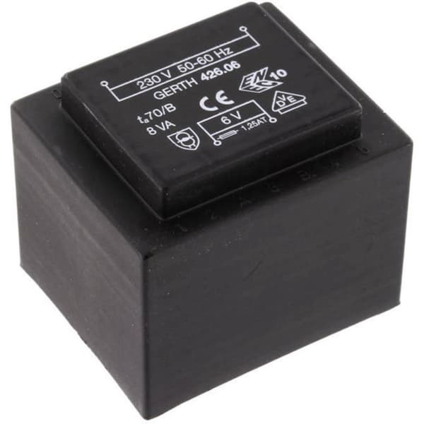 Gerth PTF423602 Kretskortstransformator 1 x 230 V 2 x 18 V/AC 8 VA 222 mA