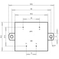 Miniatyrbild 4 av 4: Gerth PT481501F Kretskortstransformator 1 x 230 V 1 x 15 V/AC 10 VA 666 mA