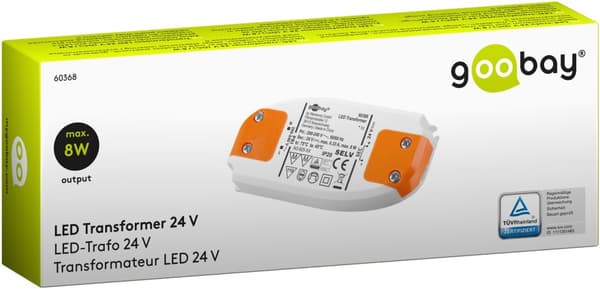 LED-muuntaja 24 V (DC)/8 W