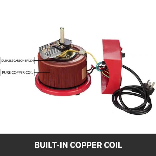 1KVA AC-spänningsvariabel transformator, 0-300V justerbar, med säkerhetsskyd