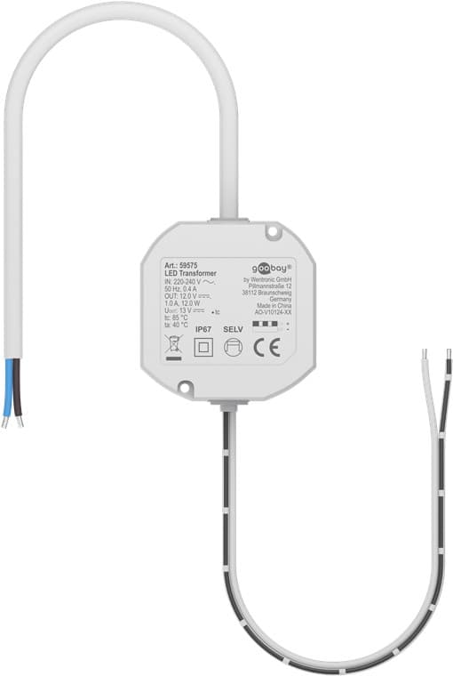 LED-transformator 12 V/12 W