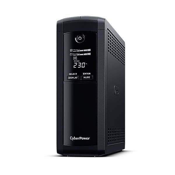 Oavbruten energiförsörjning - CyberPower - VP1600EILCD - 1600 VA - 960 W - Svart