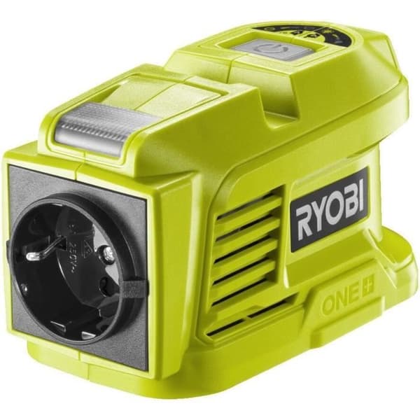 18V transformator - effekt 150 W - toppeffekt 225 W - 1 elektrisk port - 2 USB-A-portar - säljs utan batteri eller laddare