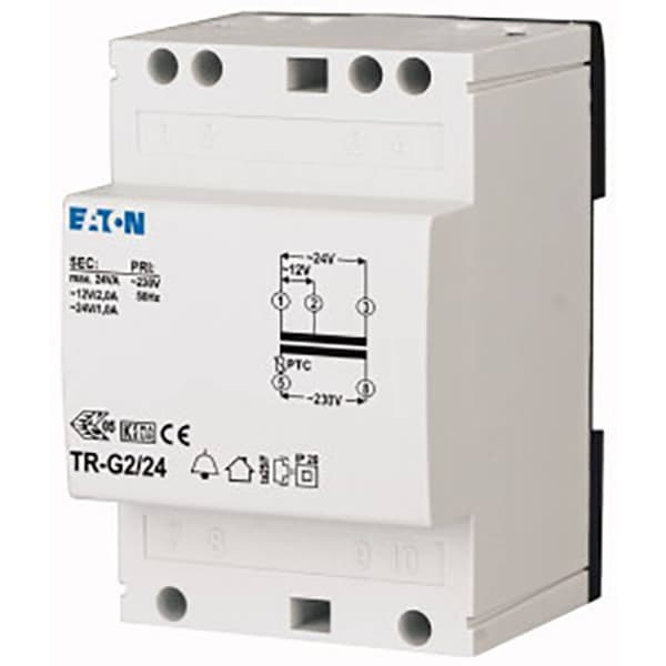 Eaton Y7-272484 Universal krafttransformator 1 x 230 V 2 x 12 V, 24 V 1.9 W 2 A